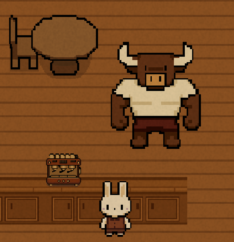 First version of the bunny